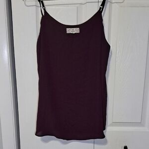 Pink Republic Maroon 2 Layered  Dress Camisole